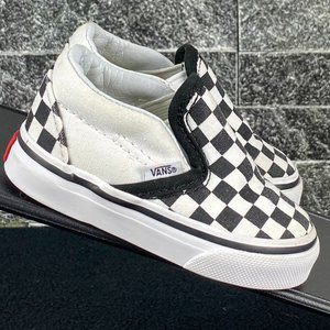 VANS Classic Slip On Checkerboard Infant Shoes
